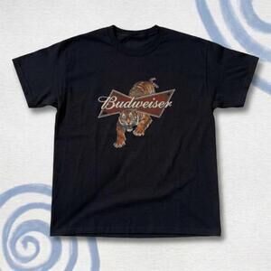 Black Tiger Budweiser Graphic Tee